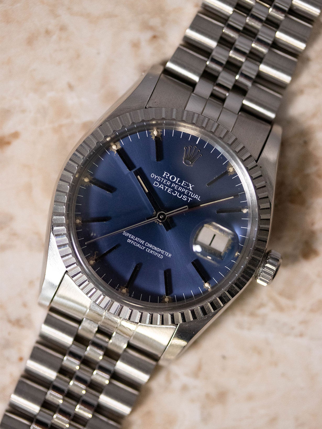 1978 Rolex Datejust 16030 Blue Full Set - Main Image