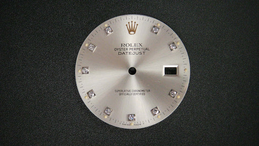 Silver Diamond Dial for 16233/16013 - 20001