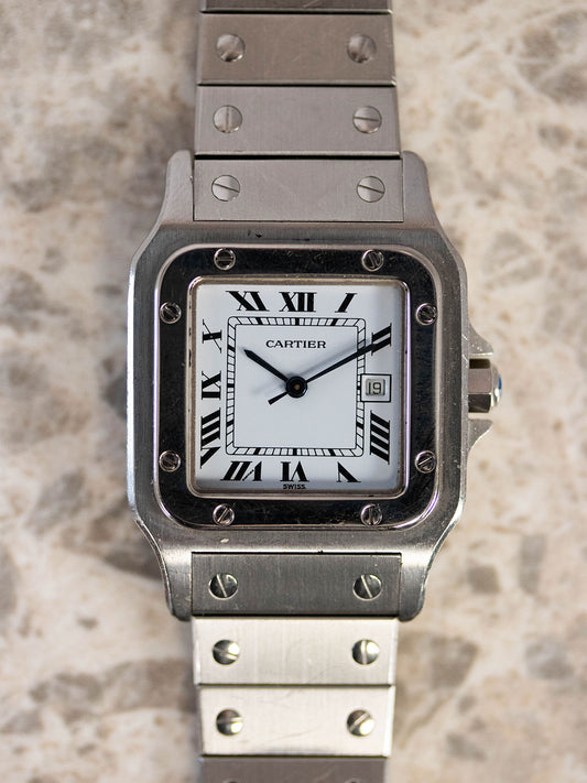 1980s Cartier Santos Carrée 2960